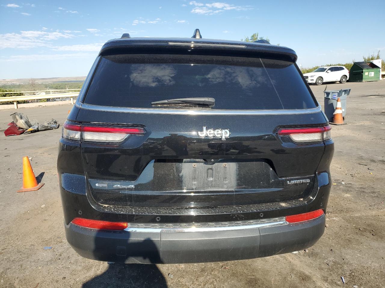 2021 Jeep Grand Cherokee VIN 1C4RJKBG7M8121674 Copart auction photo, front end / side damage thumbnail 6
