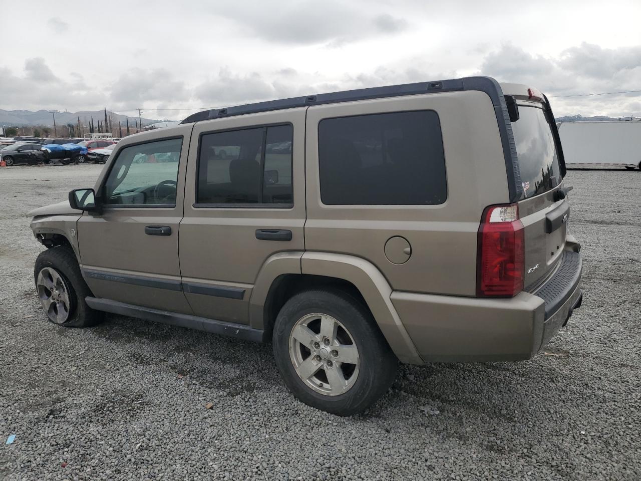 2006 Jeep Commander VIN 1J8HG48N06C156643 Copart auction photo, front end / rear end damage thumbnail 2