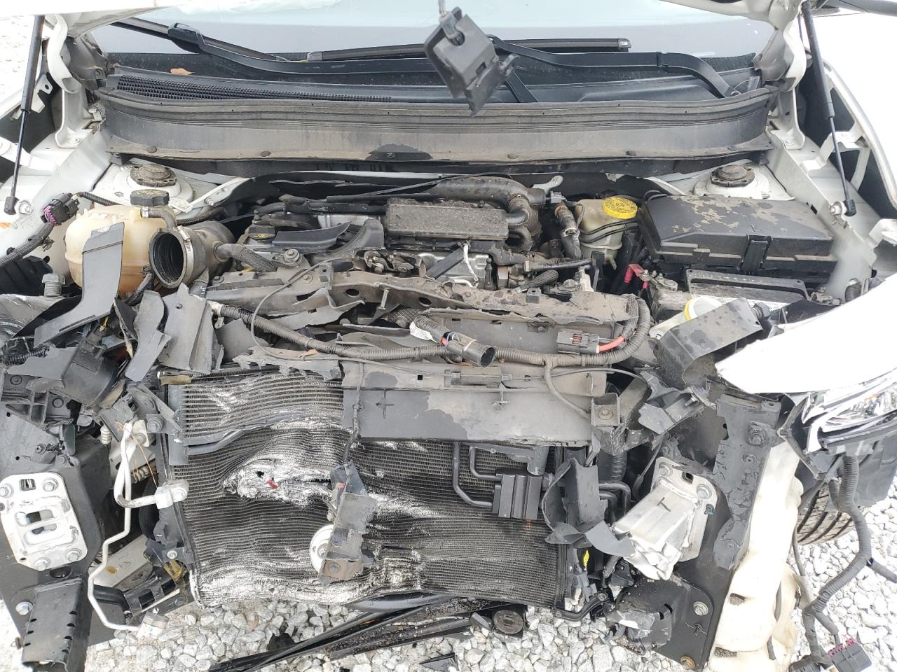 2015 Jeep Grand Cherokee VIN 1C4PJLCB0FW566904 Copart auction photo, front end / mechanical damage thumbnail 12