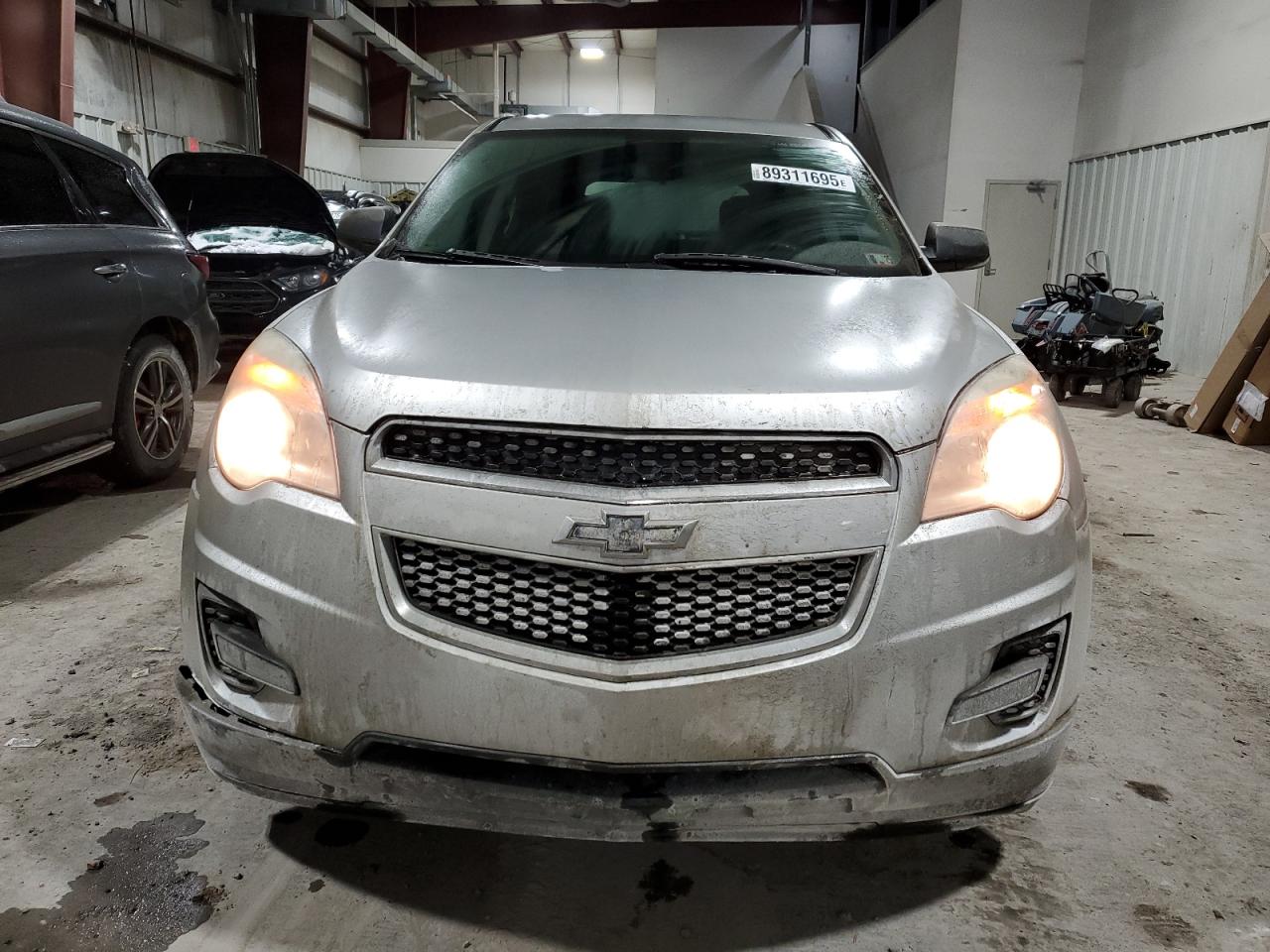 2013 Chevrolet Equinox VIN 1GNALBEK2DZ106878 Copart auction photo, front end / rear end damage thumbnail 5