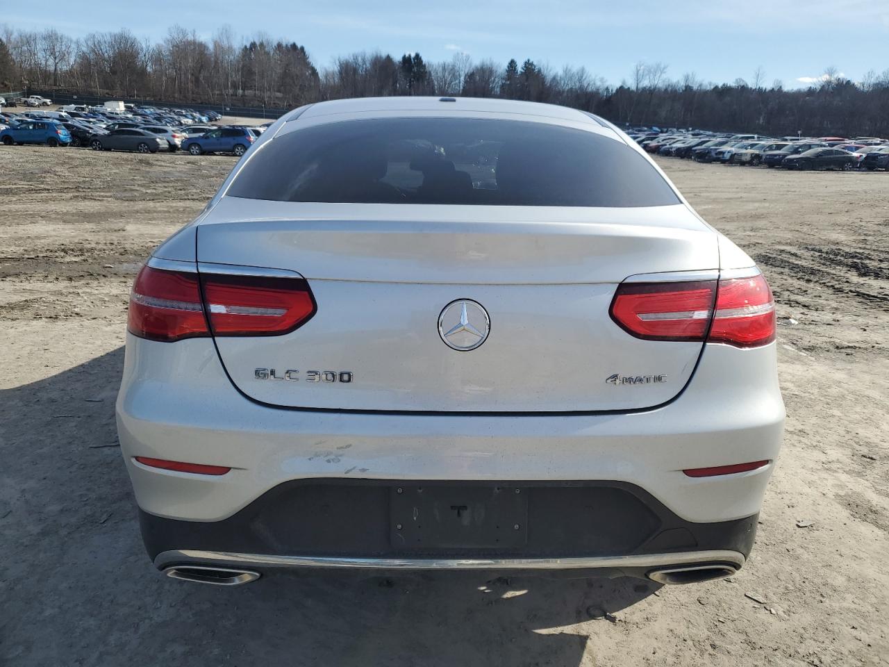 2019 Mercedes-Benz GLC VIN WDC0J4KB3KF512509 Copart auction photo, front end / side damage thumbnail 6