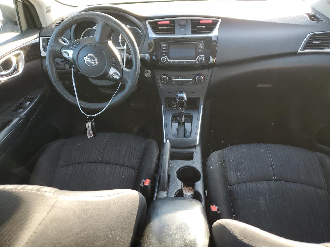 2017 Nissan Sentra VIN 3N1AB7AP7HY323808 Copart auction photo, burn damage thumbnail 8