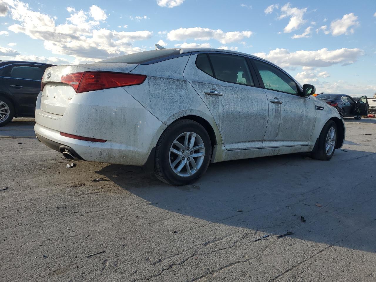 2012 KIA Optima VIN KNAGM4A76C5280078 Copart auction photo, biohazard/chemical damage thumbnail 3