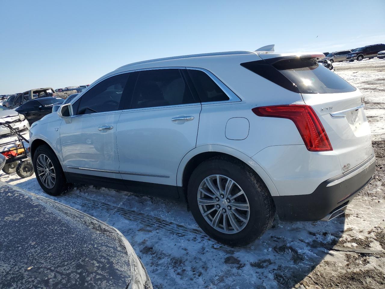2017 Cadillac XT5 VIN 1GYKNBRS2HZ263067 Copart auction photo, side damage thumbnail 2