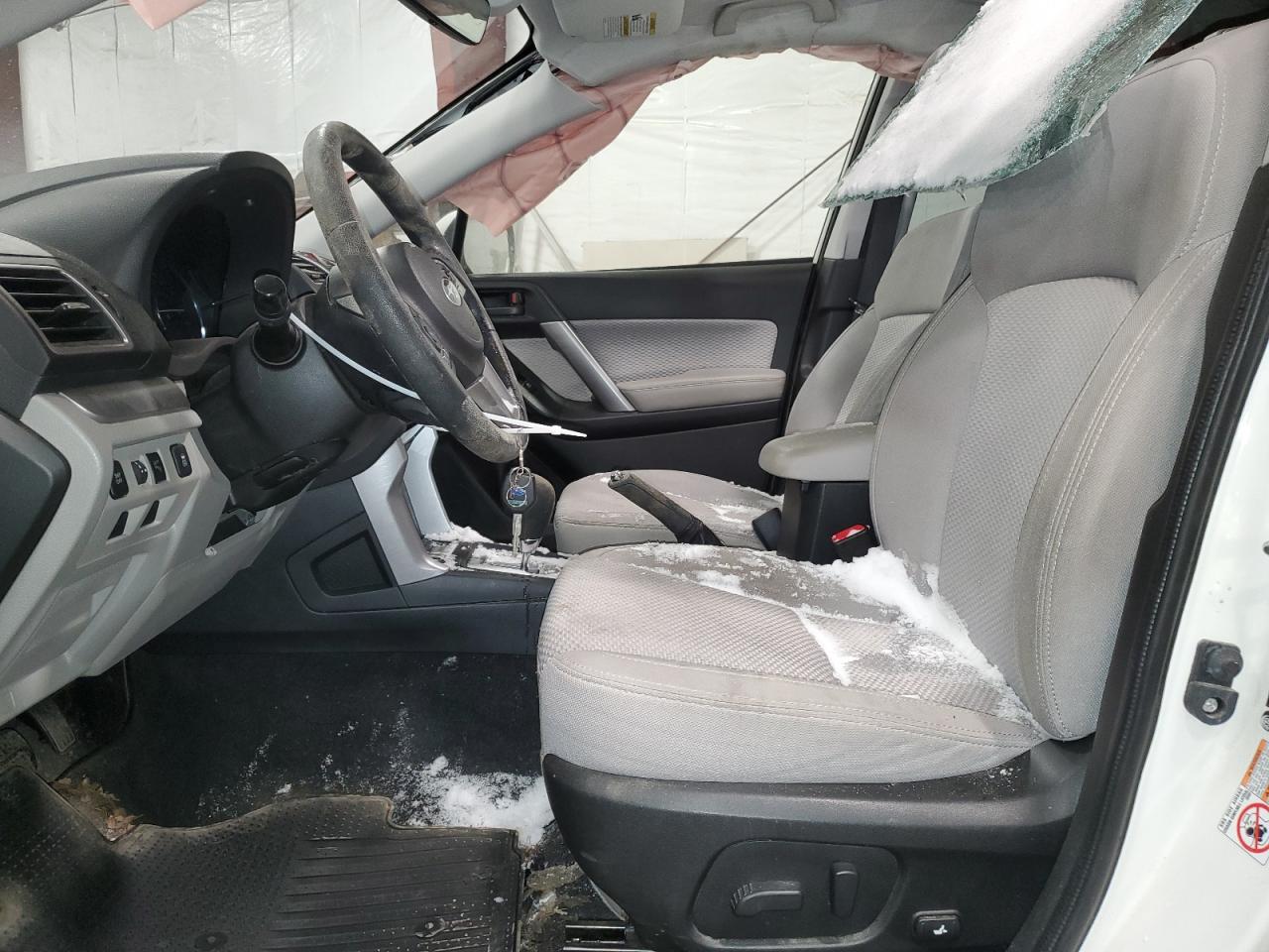 2018 Subaru Forester VIN JF2SJAGC6JH464796 Copart auction photo, front end / side damage thumbnail 7