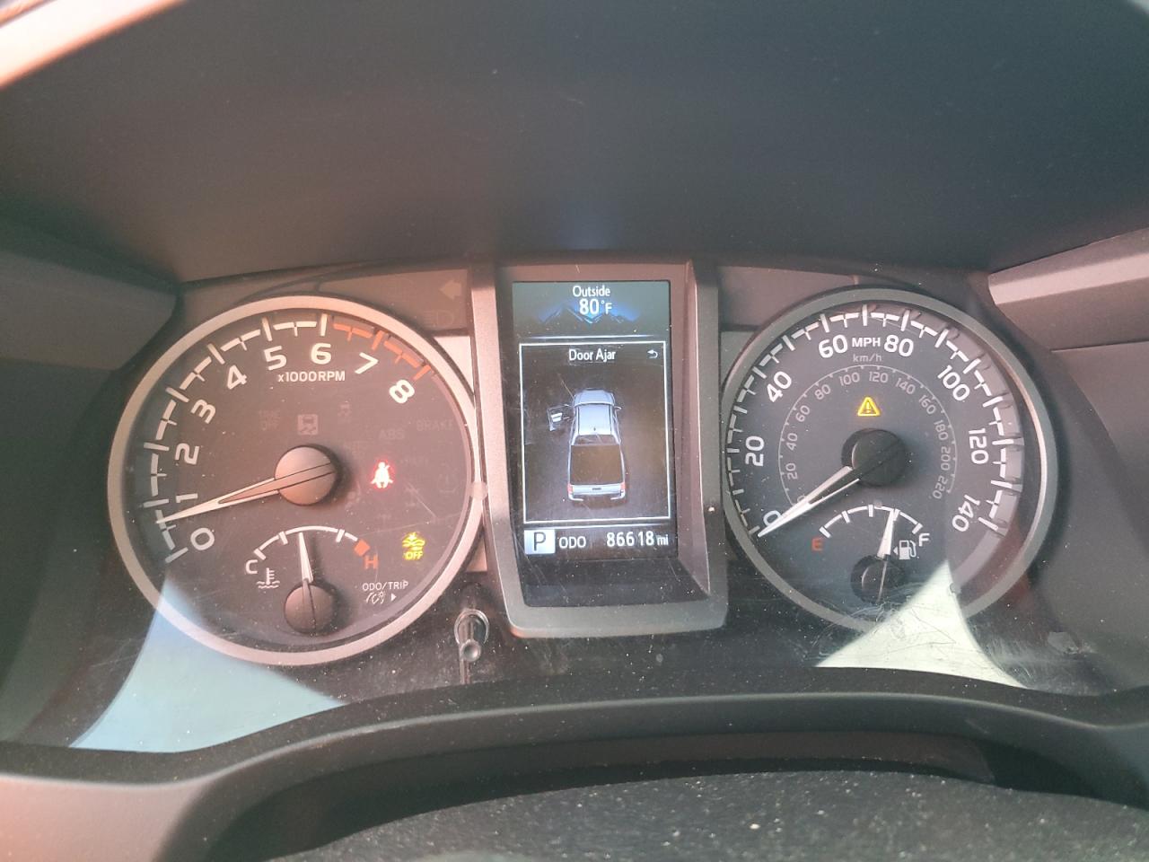 2020 Toyota Tacoma VIN 3TMCZ5AN2LM329181 Copart auction photo, front end / all over damage thumbnail 9