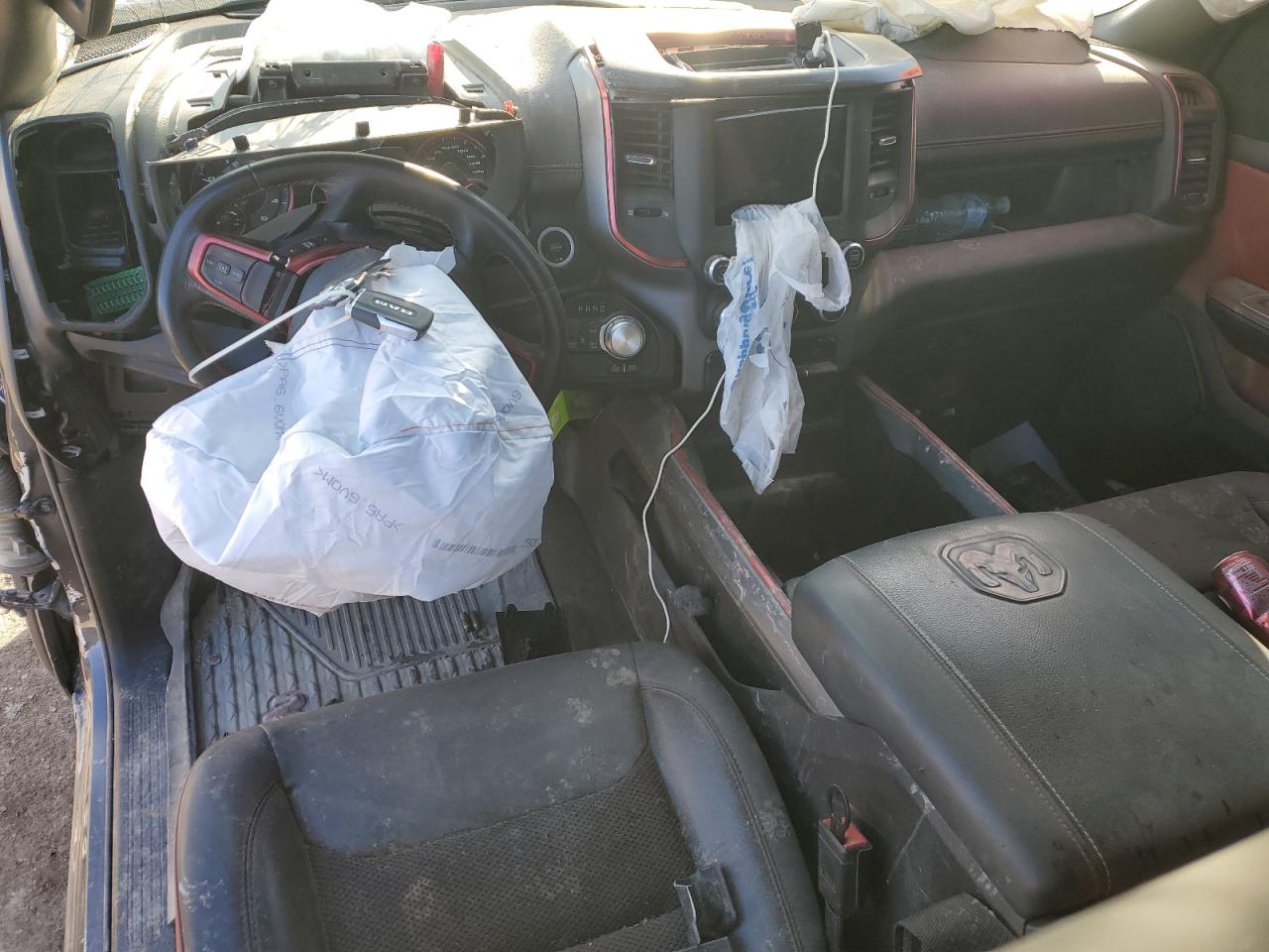 2022 RAM 1500 VIN 1C6SRFLM3NN204700 Copart auction photo, front end / side damage thumbnail 8