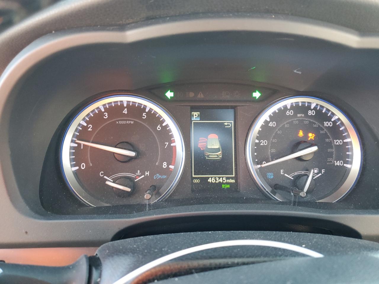 2019 Toyota Highlander VIN 5TDJZRFH4KS709266 Copart auction photo, all over damage thumbnail 9