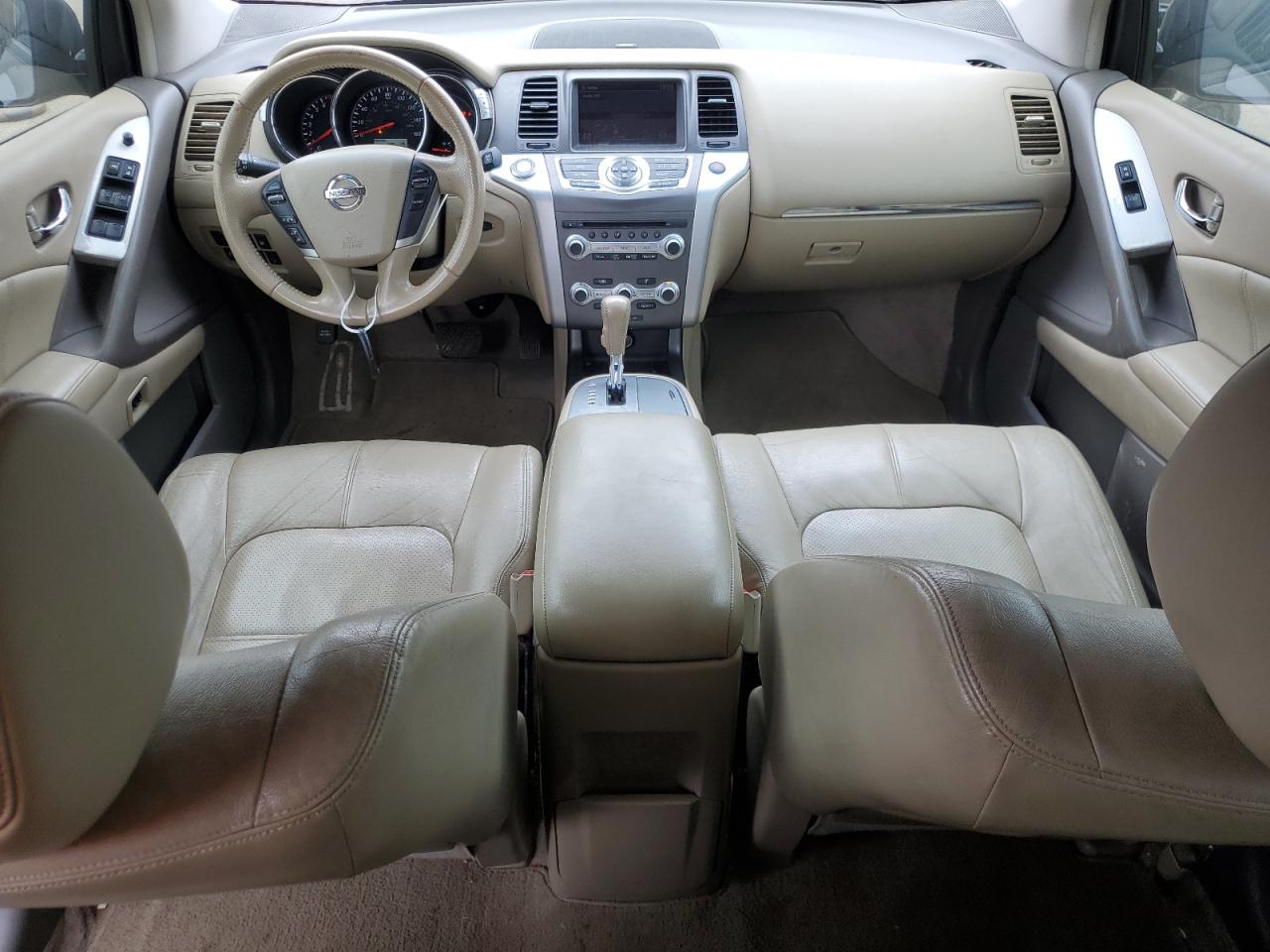 2014 Nissan Murano VIN JN8AZ1MUXEW421147 Copart auction photo, front end / rear end damage thumbnail 8