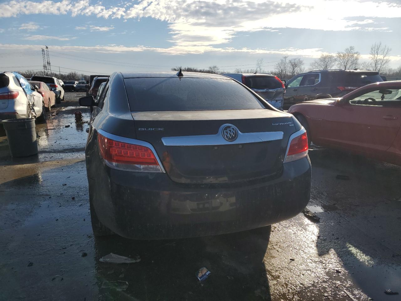 2010 Buick LaCrosse VIN 1G4GC5EG7AF121028 Copart auction photo, front end damage thumbnail 6