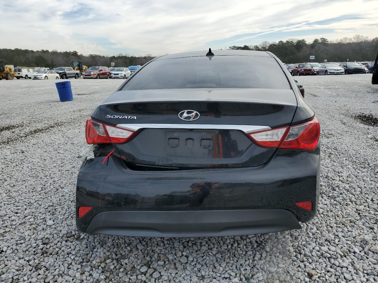 2014 Hyundai Sonata VIN 5NPEB4ACXEH897015 Copart auction photo, all over damage thumbnail 6