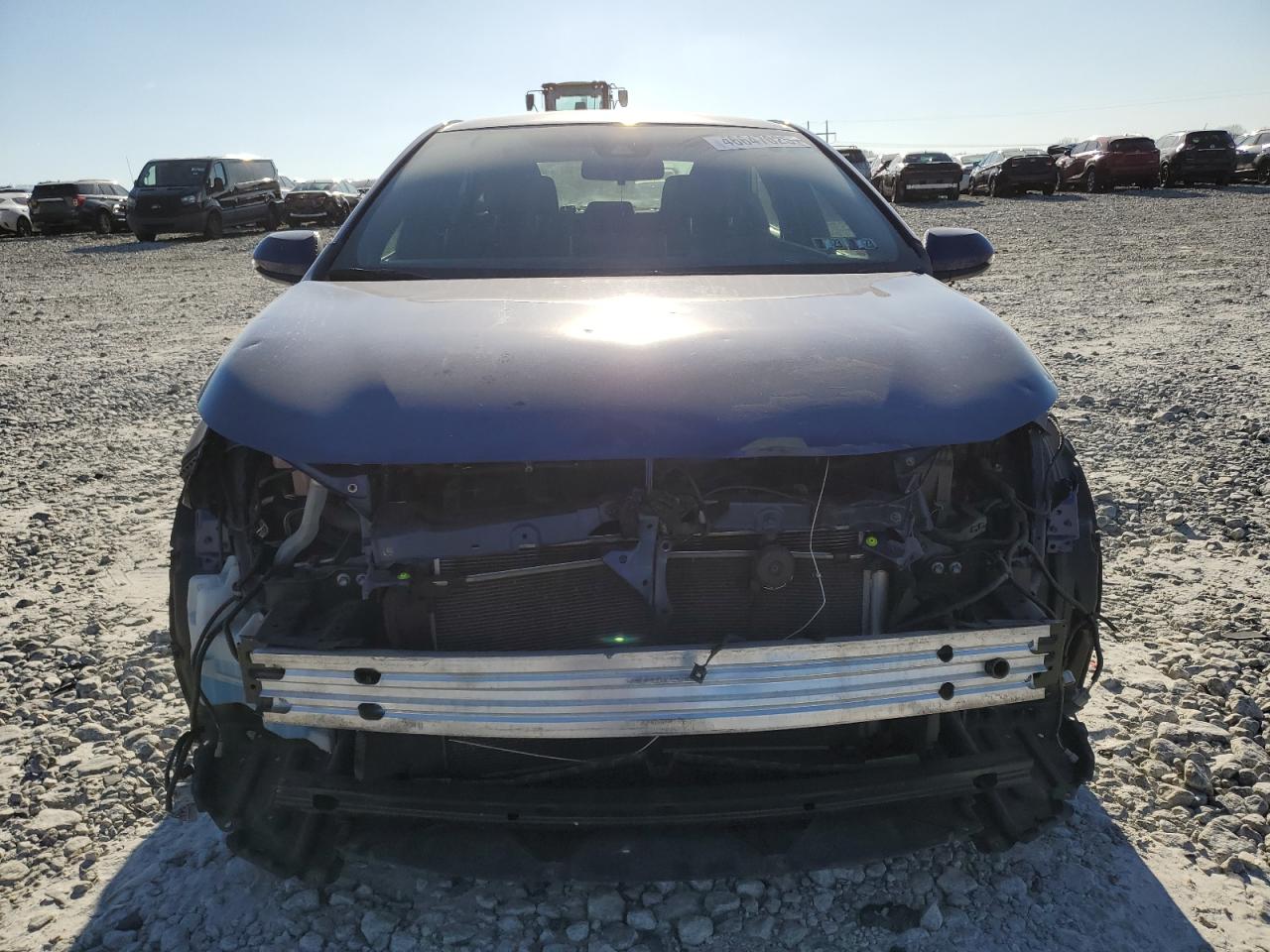 2021 Toyota Corolla VIN JTDS4MCEXMJ065742 Copart auction photo, front end / side damage thumbnail 5