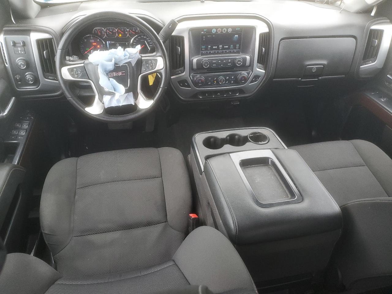 2019 GMC Sierra VIN 2GTV2MEC2K1210651 Copart auction photo, front end / side damage thumbnail 8