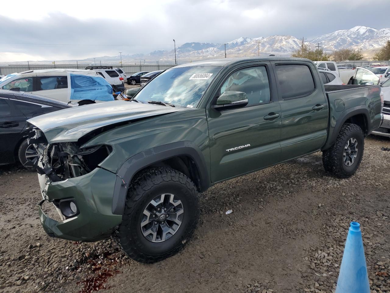 2022 Toyota Tacoma VIN 3TMCZ5AN4NM462222