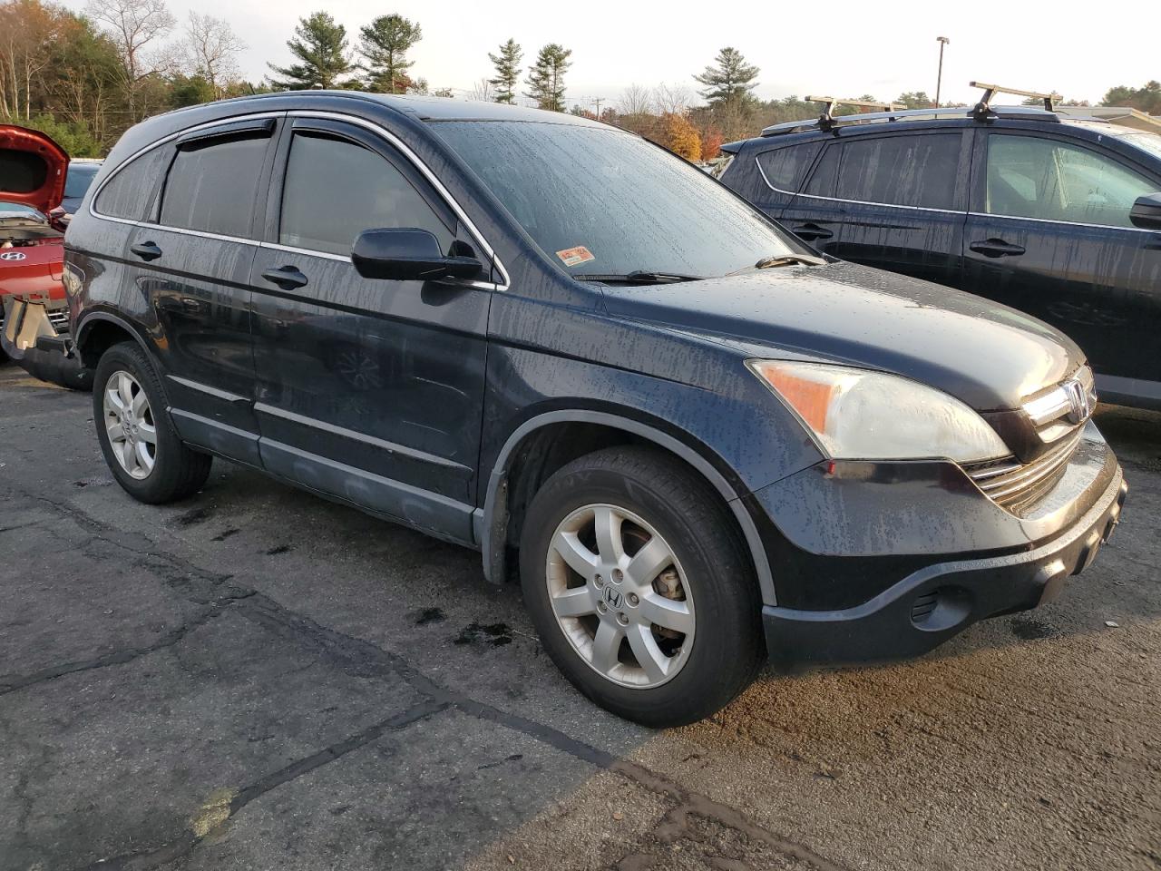 2007 Honda CR-V VIN 5J6RE48777L808690 Copart auction photo, rear end / minor dent/scratches damage thumbnail 4