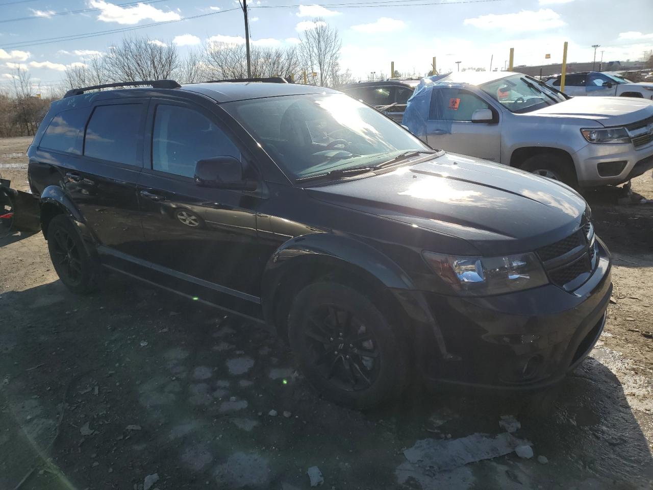 2019 Dodge Journey VIN 3C4PDCBB9KT845924 Copart auction photo, rear end / minor dent/scratches damage thumbnail 4