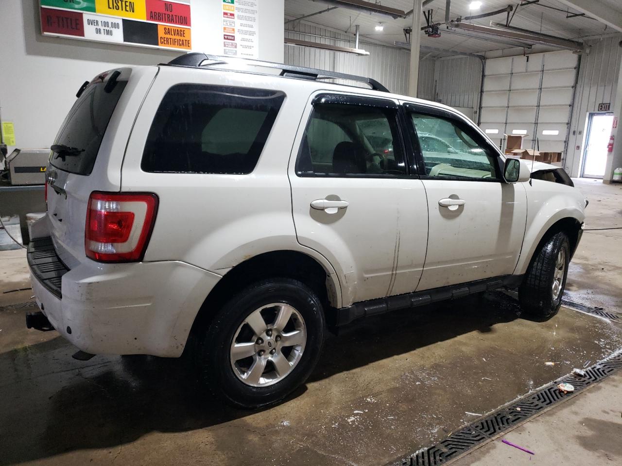 2011 Ford Escape VIN 1FMCU9E77BKA19224 Copart auction photo, front end / minor dent/scratches damage thumbnail 3