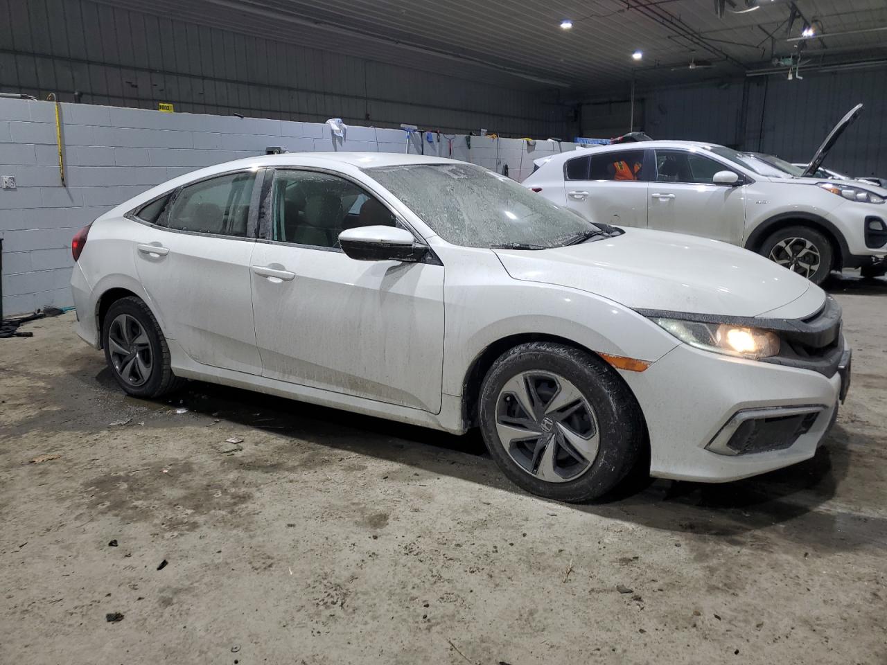 2019 Honda Civic VIN 2HGFC2F65KH541621 Copart auction photo, side / minor dent/scratches damage thumbnail 4