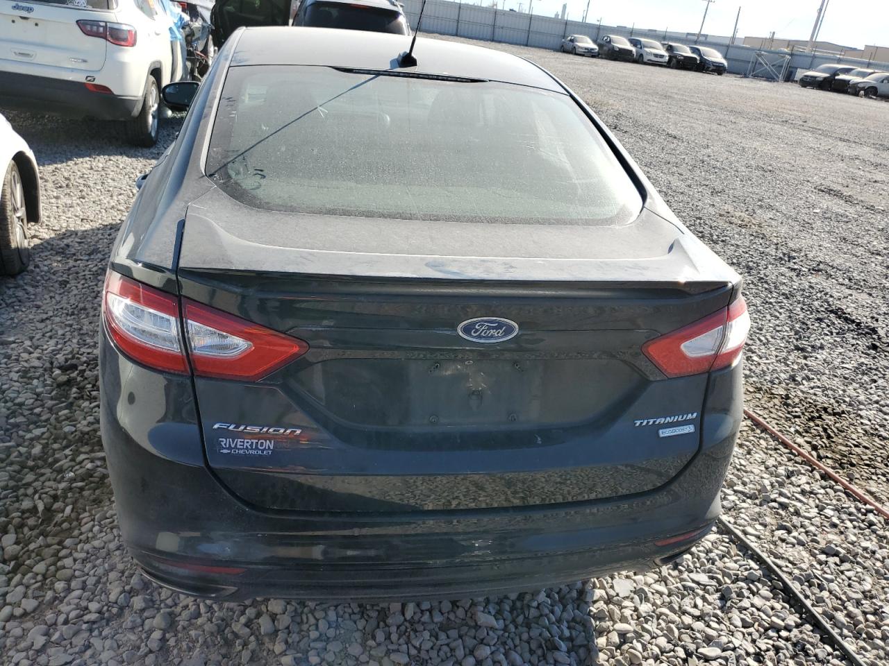 2015 Ford Fusion VIN 3FA6P0K90FR116038 Copart auction photo, front end damage thumbnail 6