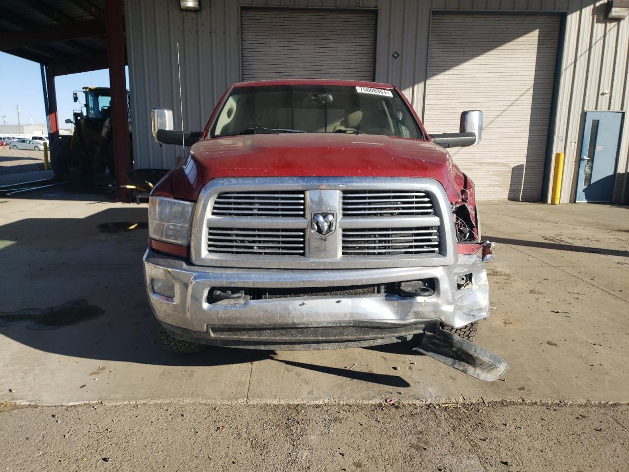 2010 Dodge RAM VIN 3D7UT2CL0AG114805 Copart auction photo, front end damage thumbnail 5