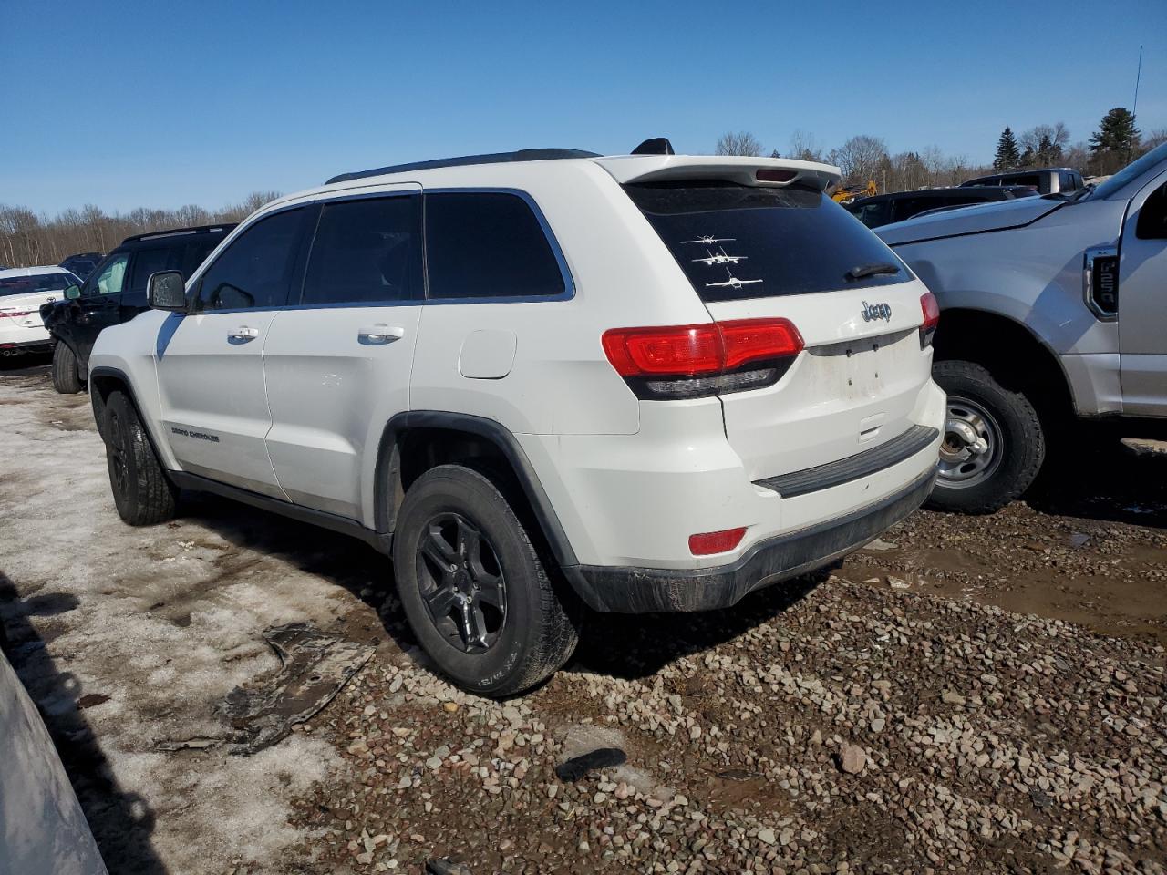 2014 Jeep Grand Cherokee VIN 1C4RJFAG0EC110085 Copart auction photo, front end / side damage thumbnail 2