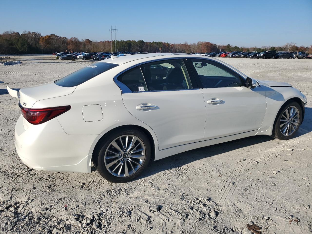 2024 Infiniti Q50 VIN JN1EV7BP7RM600453 Copart auction photo, front end damage thumbnail 3