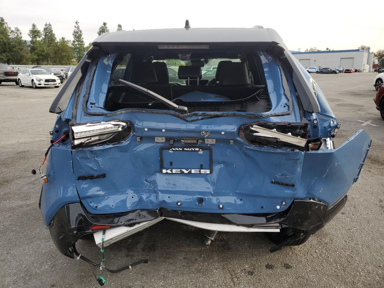 2024 Toyota RAV 4 VIN JTME6RFV1RD567738 Copart auction photo, all over / undercarriage damage thumbnail 6