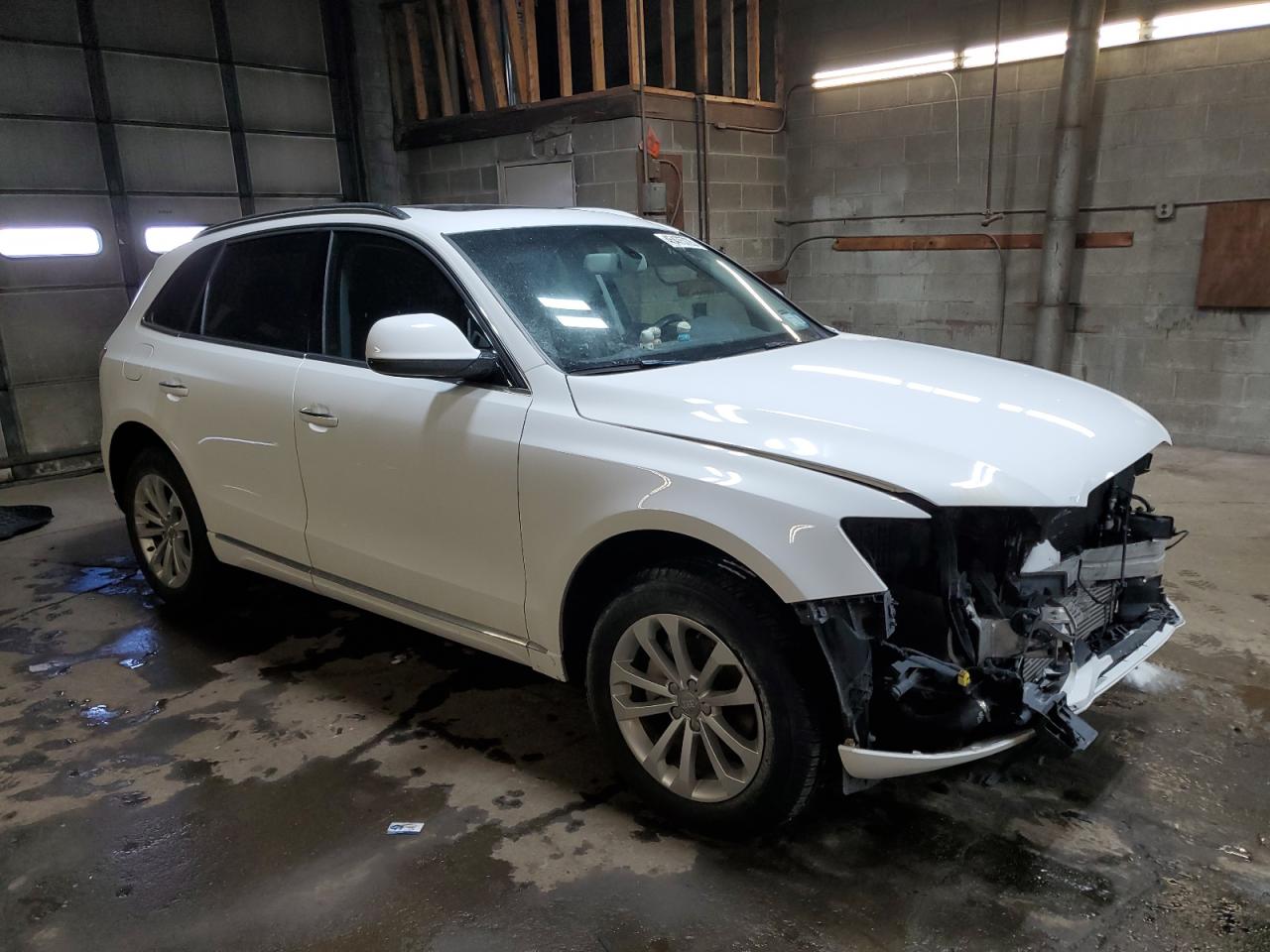 2015 Audi Q5 VIN WA1LFAFP1FA139203 Copart auction photo, front end damage thumbnail 4