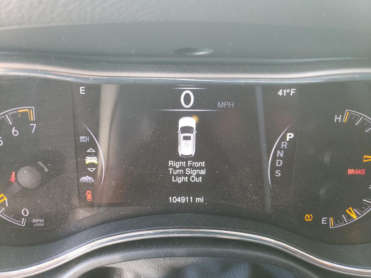 2015 Jeep Grand Cherokee VIN 1C4RJFBG0FC243364 Copart auction photo, front end / hail damage thumbnail 9