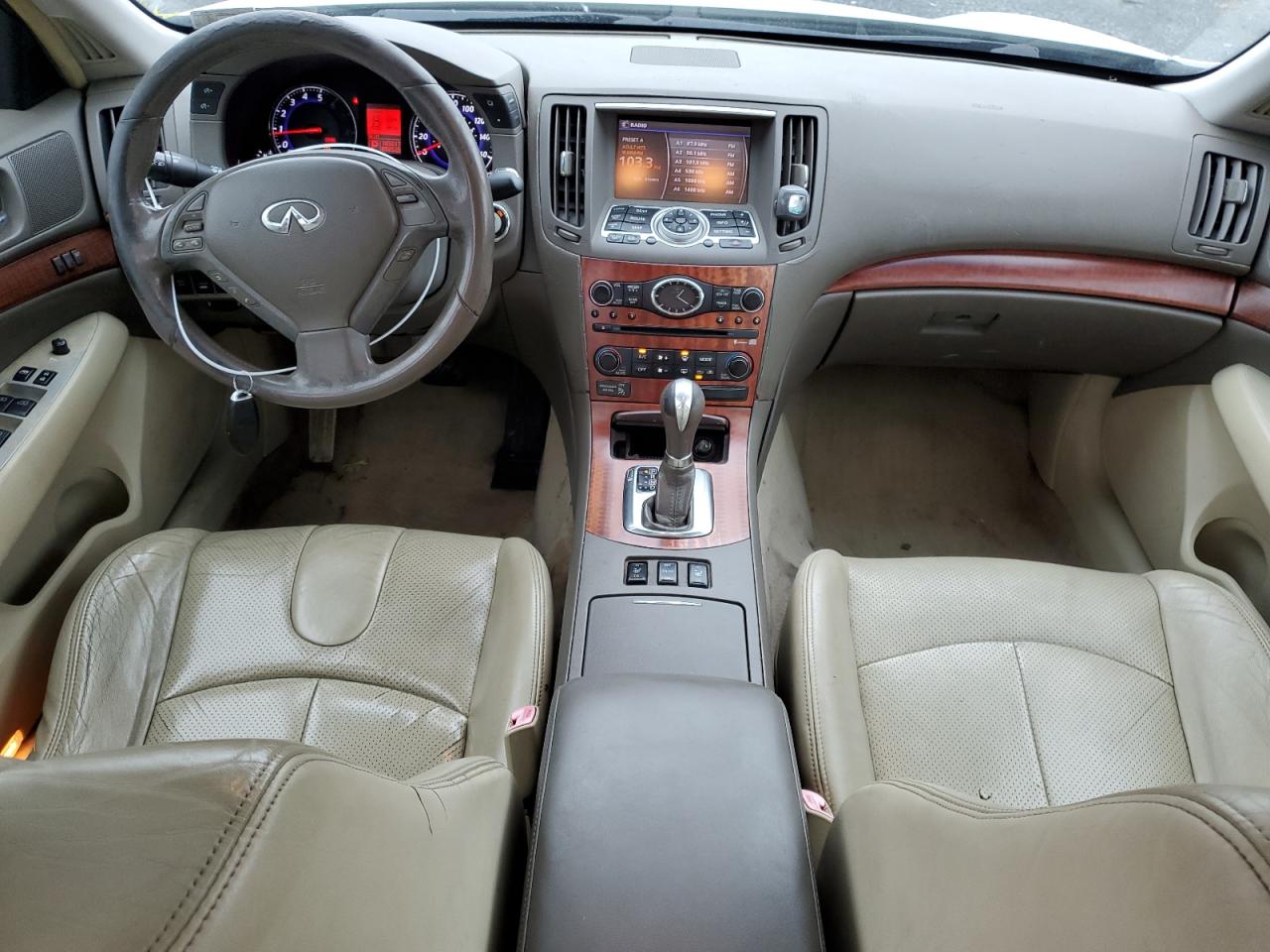 2007 Infiniti G VIN JNKBV61F87M815953 Copart auction photo, rear end damage thumbnail 8