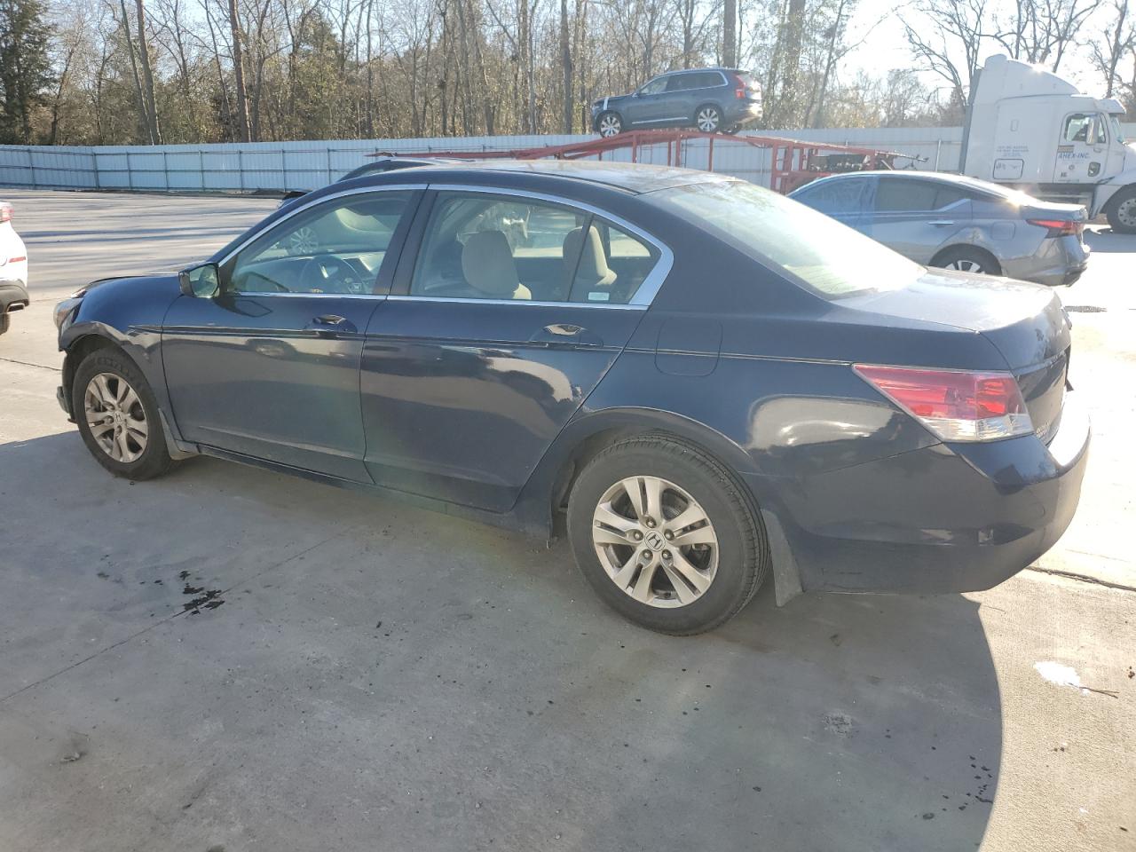 2009 Honda Accord VIN JHMCP26429C000185 Copart auction photo, front end / minor dent/scratches damage thumbnail 2