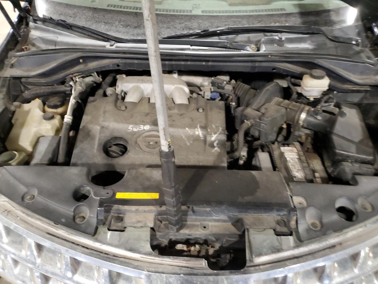 2006 Nissan Murano VIN JN8AZ08W36W511974 Copart auction photo, front end / mechanical damage thumbnail 12