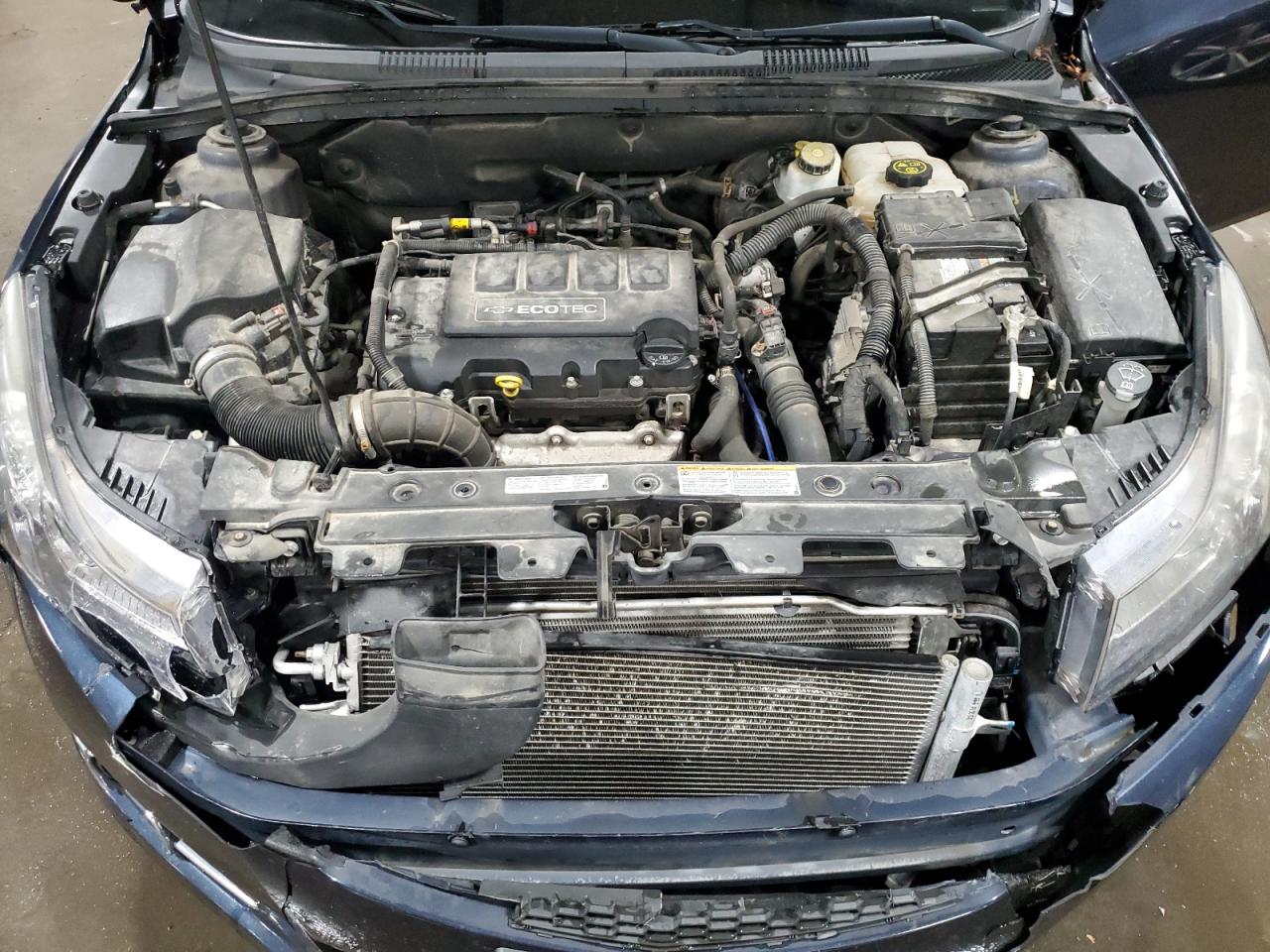2014 Chevrolet Cruze VIN 1G1PE5SBXE7185547 Copart auction photo, front end damage thumbnail 12