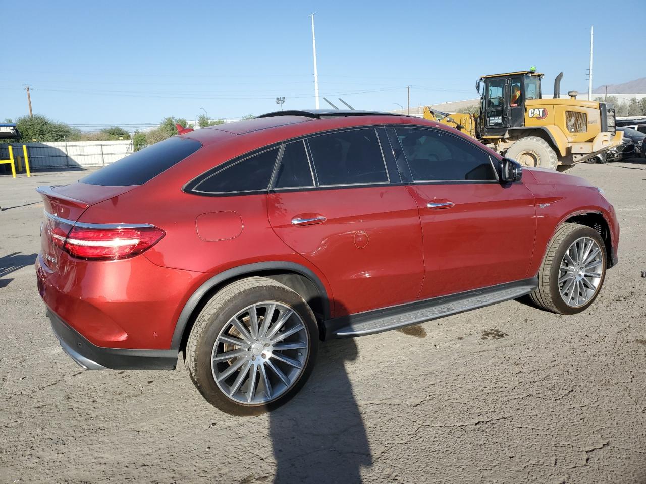 2018 Mercedes-Benz GLE VIN 4JGED6EB0JA096971 Copart auction photo, front end damage thumbnail 3
