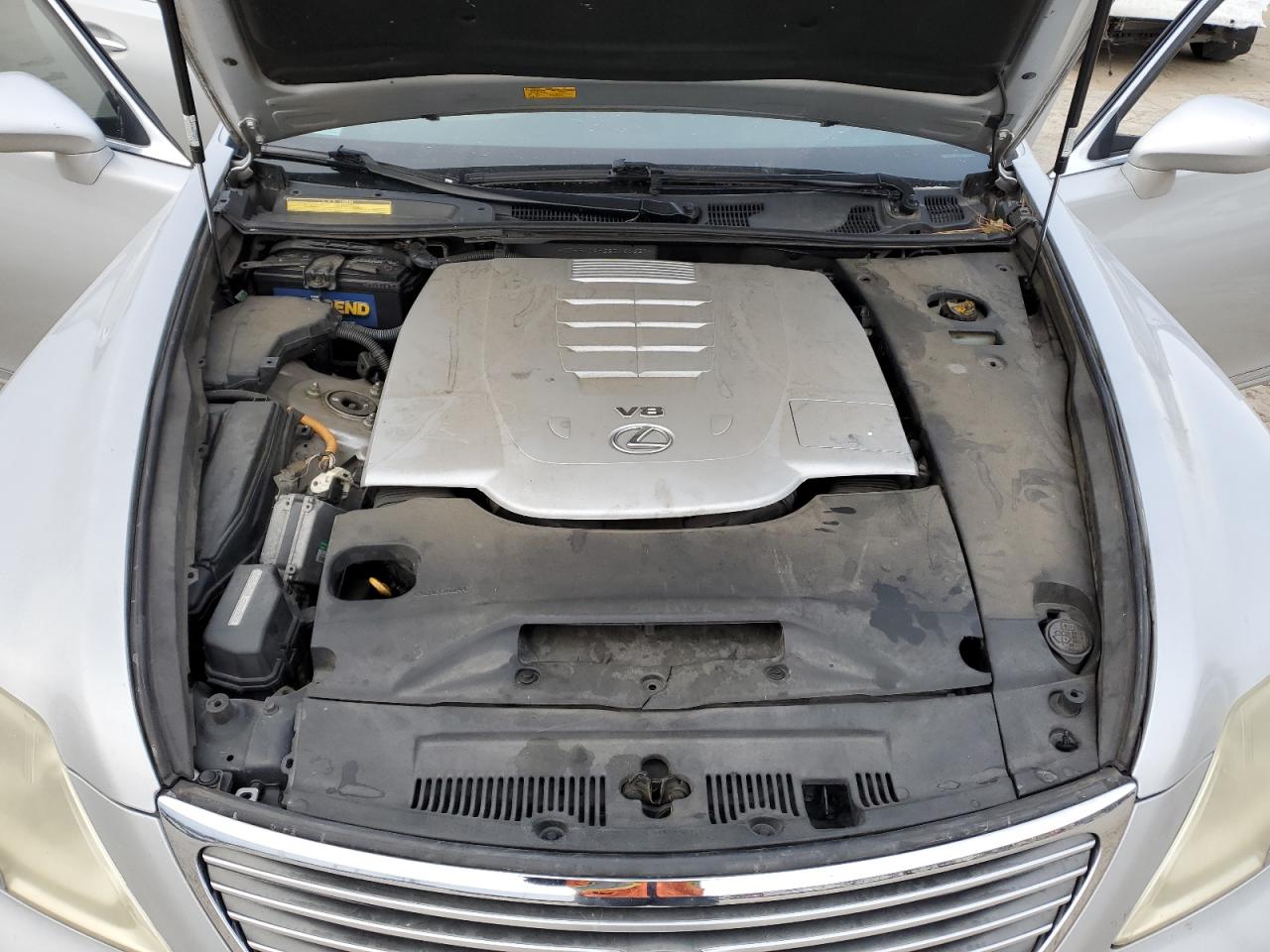 2008 Lexus LS VIN JTHBL46F685061627 Copart auction photo, rear end damage thumbnail 11