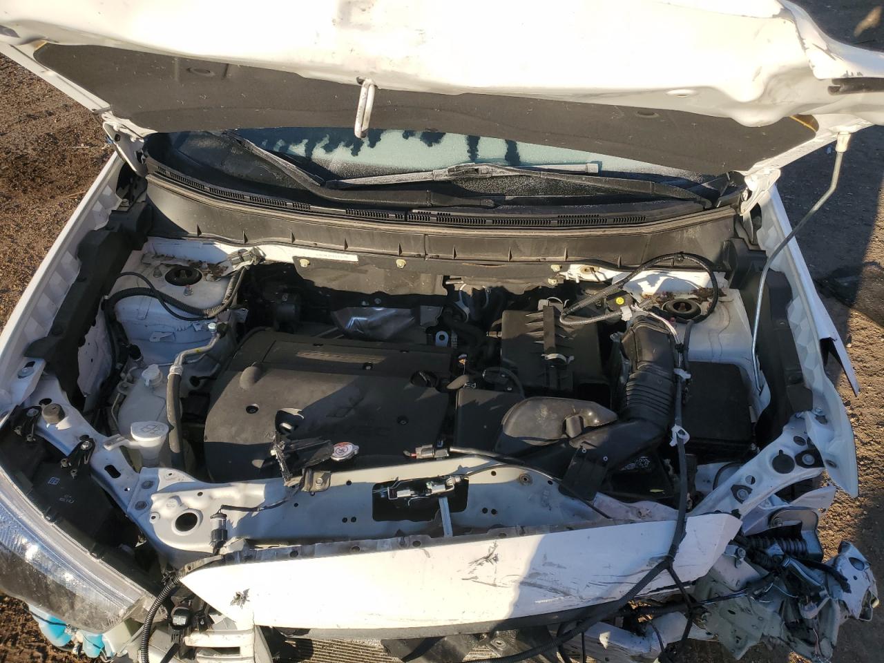 2018 Mitsubishi Outlander VIN JA4AR4AW6JZ013430 Copart auction photo, front end damage thumbnail 12