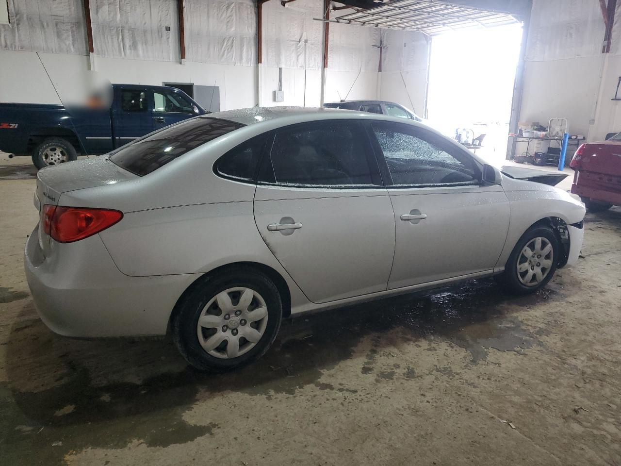 2007 Hyundai Elantra VIN KMHDU46D57U061754 Copart auction photo, front end / side damage thumbnail 3