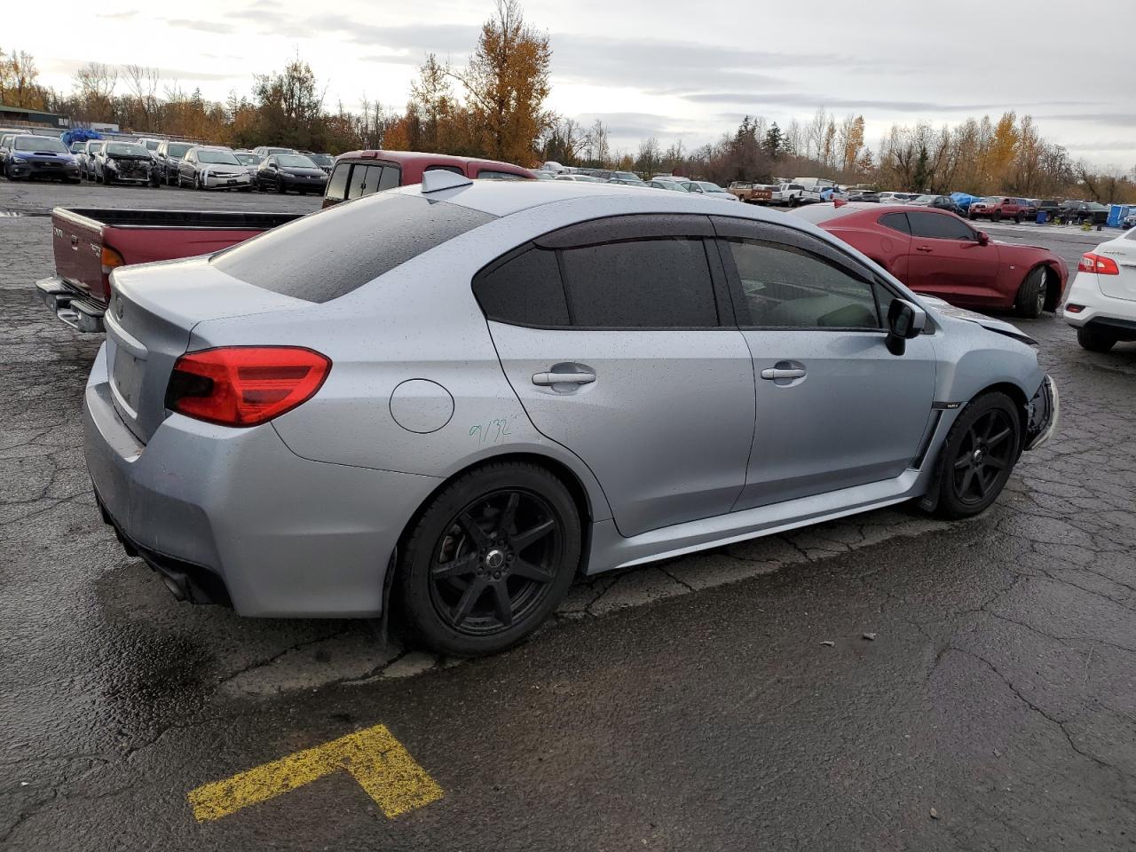 2015 Subaru WRX VIN JF1VA1A64F9821494 Copart auction photo, front end damage thumbnail 3