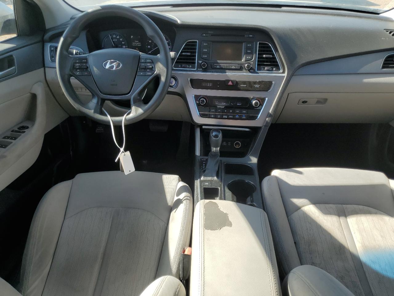2016 Hyundai Sonata VIN KMHE24L1XGA018629 Copart auction photo, front end / side damage thumbnail 8