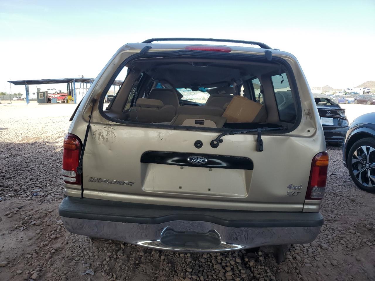 1998 Ford Explorer VIN 1FMZU34E4WUA14628 Copart auction photo, rollover damage thumbnail 6