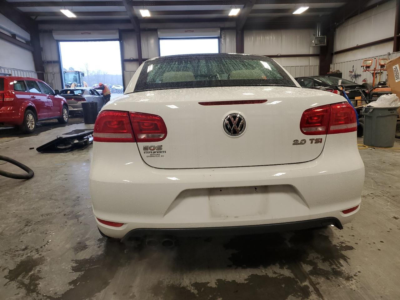 2016 Volkswagen Eos VIN WVWBW8AH7GV000763 Copart auction photo, side damage thumbnail 6