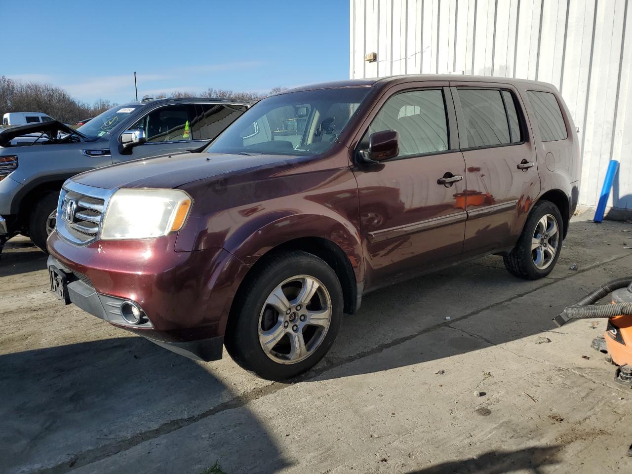 2012 Honda Pilot VIN 5FNYF4H72CB016717