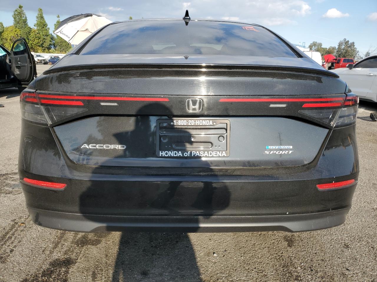 2023 Honda Accord VIN 1HGCY2F52PA002116 Copart auction photo, front end / side damage thumbnail 6