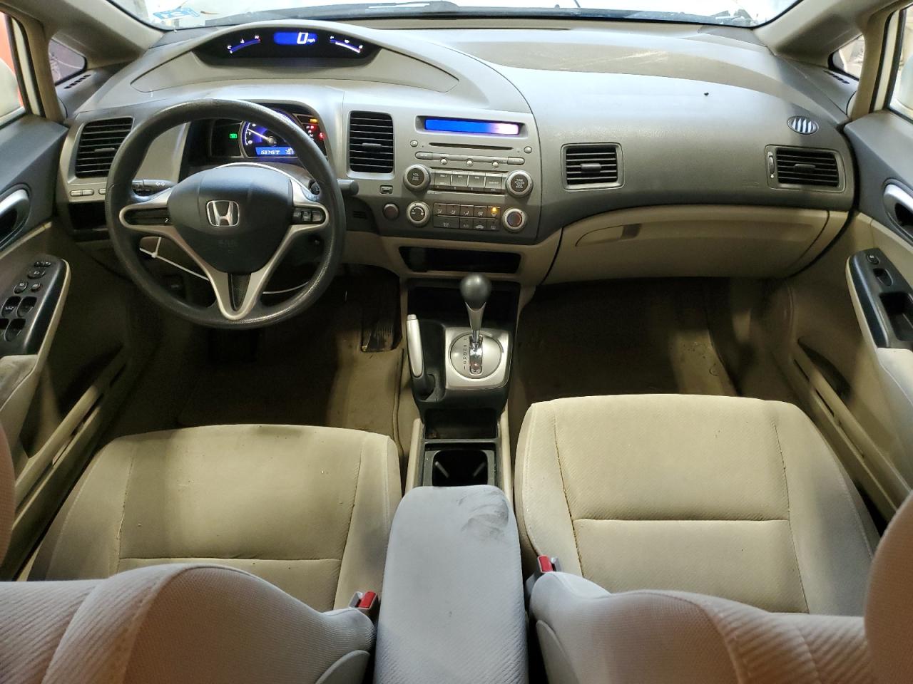 2010 Honda Civic VIN 2HGFA1F50AH500402 Copart auction photo, front end damage thumbnail 8