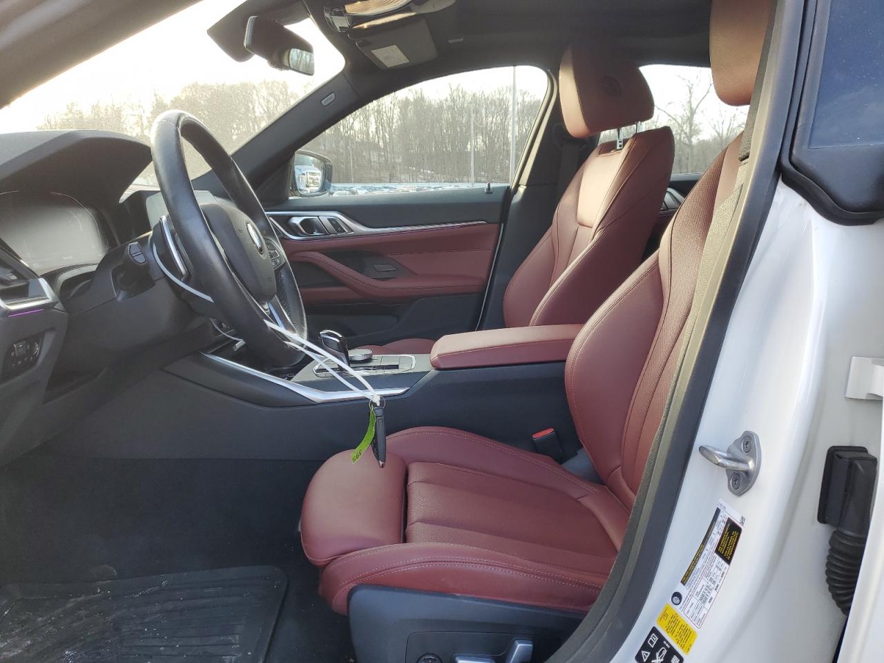 2023 BMW 4er VIN WBA73AV07PFP38922 Copart auction photo, front end / minor dent/scratches damage thumbnail 7