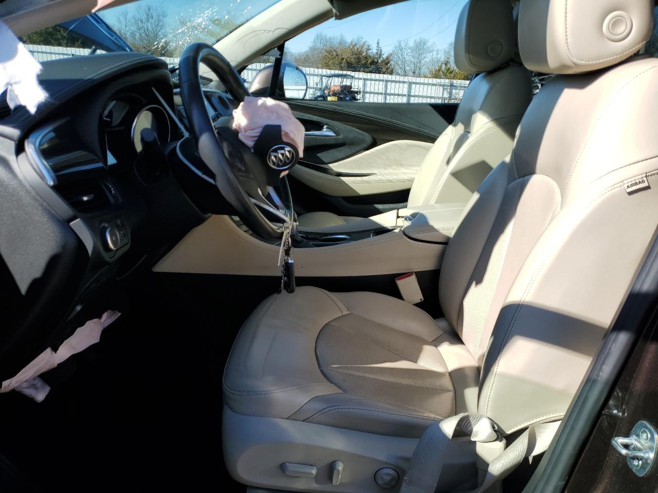 2020 Buick Envision VIN LRBFX2SAXLD013423 Copart auction photo, front end damage thumbnail 7