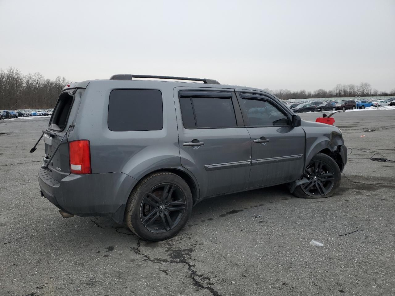 2011 Honda Pilot VIN 5FNYF4H42BB001543 Copart auction photo, all over / undercarriage damage thumbnail 3