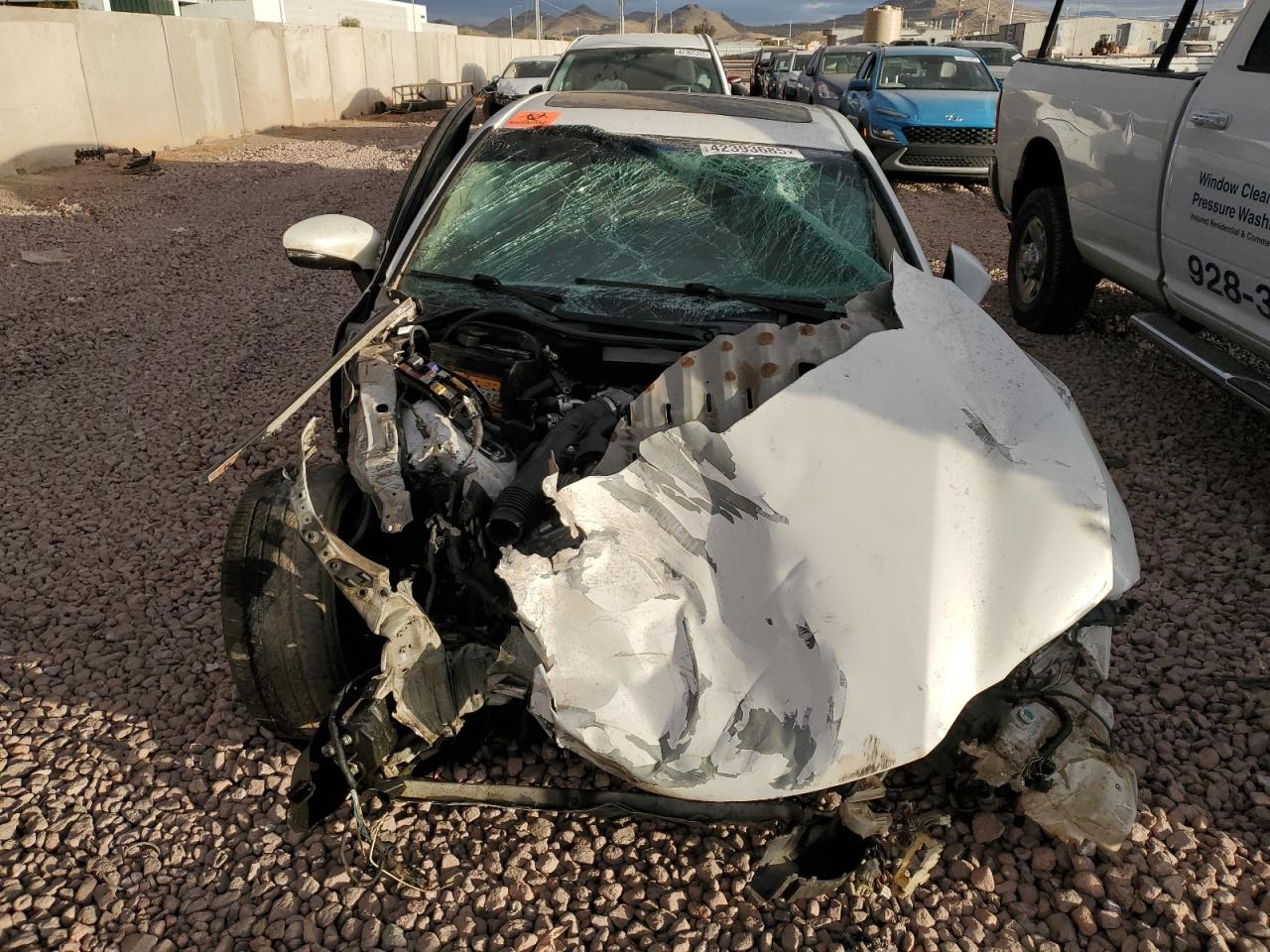 2013 Lexus GS VIN JTHBE1BL0D5027293 Copart auction photo, front end damage thumbnail 5