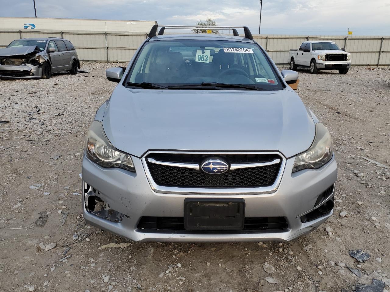 2015 Subaru Impreza VIN JF1GPAC62FH267012 Copart auction photo, rear end damage thumbnail 5