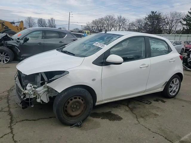 2011 Mazda 2 VIN JM1DE1HY0B0128048 Copart auction photo, front end damage thumbnail 11
